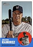2012 Topps Heritage 252 Aramis Ramirez - Milwaukee Brewers (ENCASED MLB Trading Card)