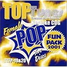Click here to buy Top Tunes Karaoke FunPack 2001 Female Pop TTFP - 19 and 20 by  Karaoke .