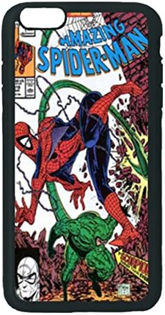 Andream Gift - iPhone 6 Plus inches Rubber Tpu Case - SPIDERMAN COMIC MARVEL - Durable Unique Design Diy Silicone Case Cover Skin for Iphone 6 Plus 5.5"