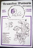 Hot Iron Transfer Pattern #6015 Fresh Picked Flowers (For Punch Embroidery, Needlepoint Canvas, Textile Painting and other Crafts)