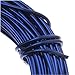Aluminum Craft Wire Royal Blue 18 Gauge 39 Feet (11.8 Meters)
