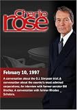 Charlie Rose with Martin Garbus; John Huey; Bill Bradley; Kerry Francis, Benjamin Jealous, Cadet Adam Ake & Tali Farimah Farhadian (February 10, 1997)
