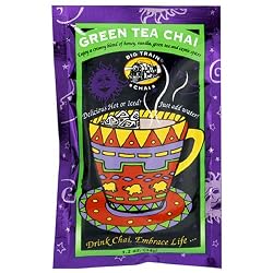 Big Train Green Tea Chai, 1.2-Ounce Bags (Pack of 25)