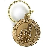 Highland Mint Cleveland Indians Bronze Keychain