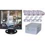 Mace Security Products MSP-15DNR 15" LCD Monitor / 4 Channel Digital Video Recorder Combination w/4 Cameras