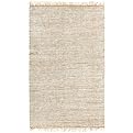 Leather and Hemp Rug Collection - White