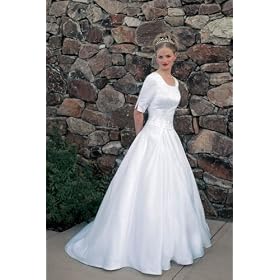 Eternity by Millennial Sun White Plus Size 18 Bridal Gown Wedding Dress LDS Temple Ready Modest 5105VC28YWL. SL500 AA280 Eternity by Millennial Sun White Plus Size 18 Bridal Gown Wedding Dress LDS Temple Ready Modest