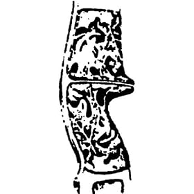 Cir-Cut Archery Bow Silencing Camo Micro Fleece Adhesive Pad