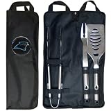 NFL Carolina Panthers Stainless Steel BBQ Set with Bag