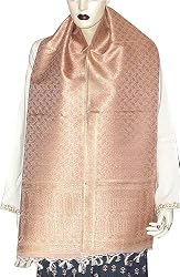 Scarf for Ladies Premium Silk Clothes Of India 22 x 72 inches (srfp215)
