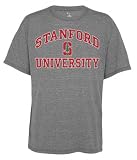 Stanford Cardinal Old School Grey Vintage Tri-Blend T-Shirt
