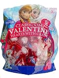 UPC 041376504716 product image for Disney Frozen Classroom Valentine Day Hearts With Candy 2 Packs of 18! (36 Valen | upcitemdb.com