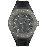 Emporio Armani Mens Gunmetal Three hand watch #AR0661