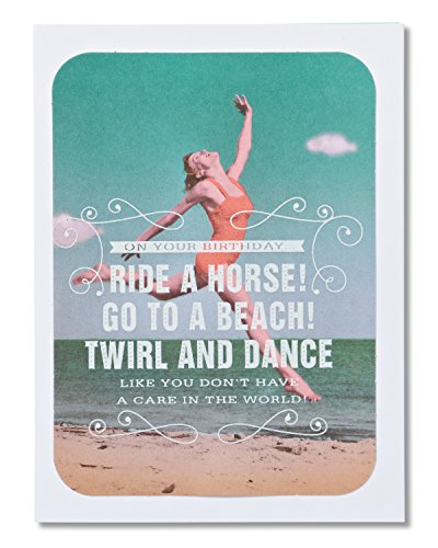 American Greetings Funny Tampon Commercial Birthday Card