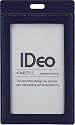 コクヨS&T ネームカードケース <IDeo HUBSTYLE> 名刺・IDカード用 タテ型 紺 NM-CK196DB