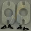 Venturi Gaskets and Screws Set of Two Gas Grill Part