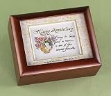 Happy Anniversary Windup Musical Jewelry Box