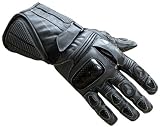 MOTORCYCLE GLOVES CARBON KEVLAR LEATHER GLOVE G69 L