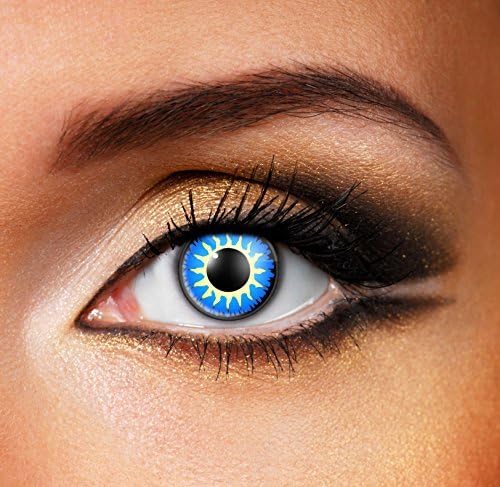 EyeFusion Multi-Purpose Contact Lens Solution Ideal For 3 Tone Blue Eye Accessories 84253 (Includes Eye Accessories) by EyeFusion