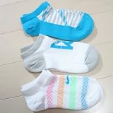 NIKE(ナイキ)ガールズロゴスニーカーソックス3足セット15.5-17cm