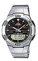 Casio Herrenarmbanduhr Funkuhren WVA-105HDE-1AVER