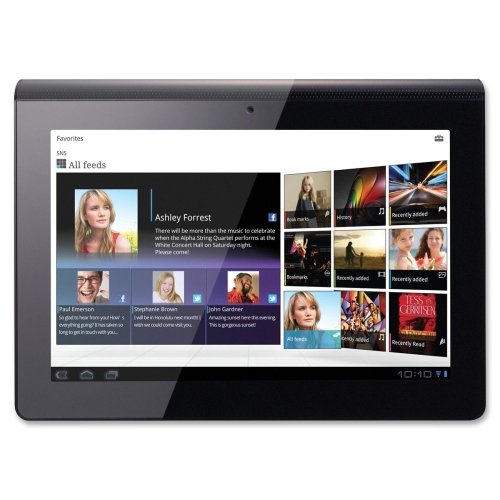 Sony SGPT111US/S Tablet Computer - NVIDIA Tegra 2 250 1GHz - 9.4 WXGA Display - 1GB DDR2 SDRAM - NVIDIA ULP GeForce - Wi-Fi: Yes - Bluetooth: Yes - Webcam: Yes - Android