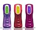 Contigo Trekker Kids Water Bottle, 14-Ounce, Magenta, Cherry Blossom & Amethyst, 3-Pack