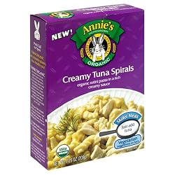 Annie's Homegrown Organic Creamy Tuna Spirals Skillet Meal, 7.25-Ounce Boxes (Pack of 6)
