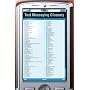 Text Messaging Glossary (Cell Phone) Framed Art Poster Print - 24" X 36"