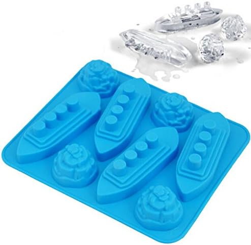 ULATREE Environmental Protection Plastic Titanic Style Ice Maker Mould Ice Tray