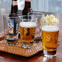 Personalized Pint Glasses (Set of 4)