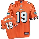Reebok Miami Dolphins Brandon Marshall Youth Replica Alternate Jersey Large