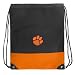 Clemson Drawstring Bag Backpack Orange Clemson Tigers Draw String Cinch Back Pack - For Boys Girls Students or Adults