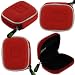 Red Ultra Slim Hard Shell Bluetooth Carrying Case for Samsung WEP700 WEP500 WEP 350 WEP301 WEP210 WEP200 WEP180