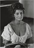 Sophia Loren by Giuseppe Palmas. Art Print Poster 11.75 inches width by 15.75 inches height. Highest Quality Art Poster Print