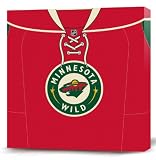 NHL Minnesota Wild Dark Jersey Canvas Print (20 x 20)