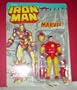 Marvel Superheroes IRON MAN W/Quick Change Armor 5" Action Figure (1991 Toy Biz)
