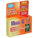 Mega-G Dietary Supplement Grapefruit Extract Caplets with Bonus Green Tea Chewing Gum, 30-Count Boxes with 6-Count Packet of Gum (Pack of 4)