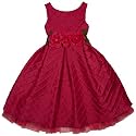 Sweet Heart Rose Girls 7-16 Textured Taffeta Dress