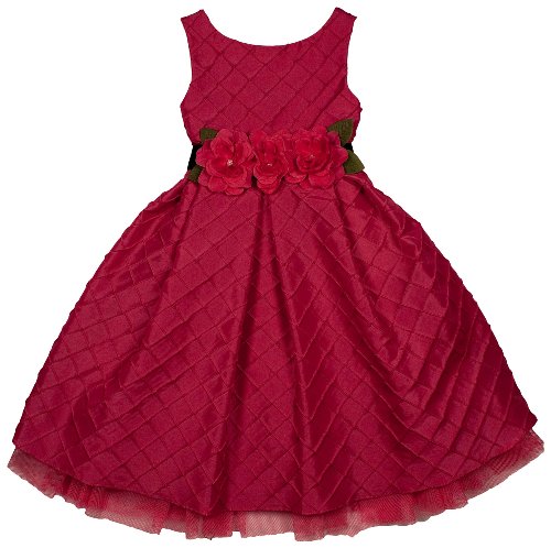 Sweet Heart Rose Girls 7-16 Textured Taffeta Dress