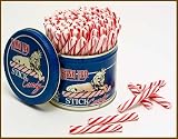 King Leo Peppermint Stick Candy 24oz Gift Tin