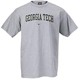 Nike Georgia Tech Yellow Jackets Ash Classic College T-shirt