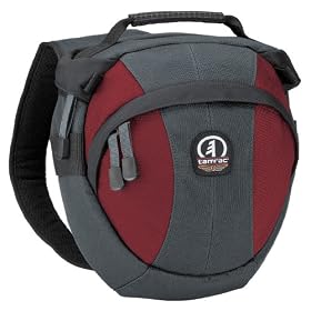 Tamrac Velocity 6x Compact Sling Bag (Gray/Burgundy)