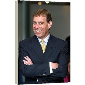 Box Canvas Print of PRINCE ANDREW SUPPORTING THE REALLY USEFUL INVENTIONS PROJECT,... from Rex Features