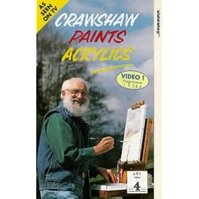 Learn To Paint Acrylics With Alwyn Crawshaw [VHS]