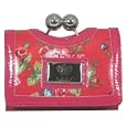 Floral Small Foldable Dual Coin Purse / Wallet -- SwankySwans'