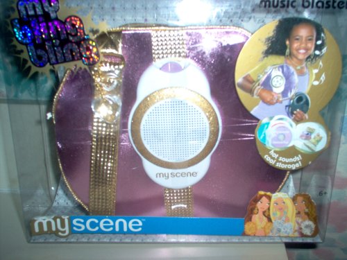 Childrens Toyshop  Toys : Barbie - My Scene - My Bling Bling Music Blaster Carrying Case (Pink)
