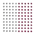 Rhinestone Cell Phone Stickers - 400-ct.