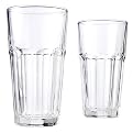 Gibraltar Cooler Glasses Set of 12 - Clear