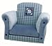 Lambs & Ivy Baby Aviator Upholstered Rocking Chair - Bi-Plane
